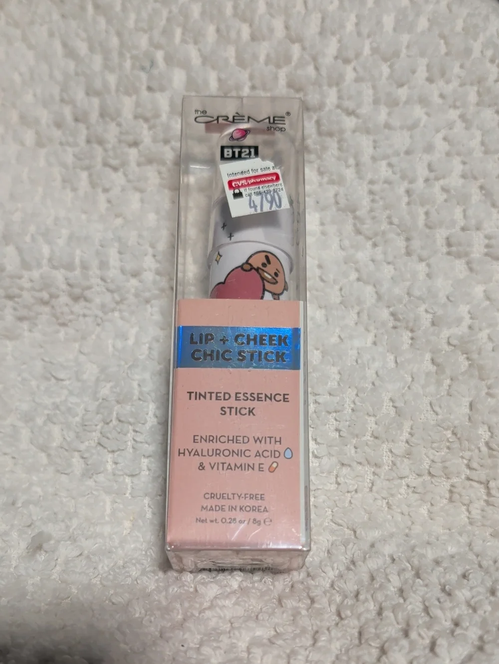 Creme Shop BT21 Lip + Cheek Chic Stick